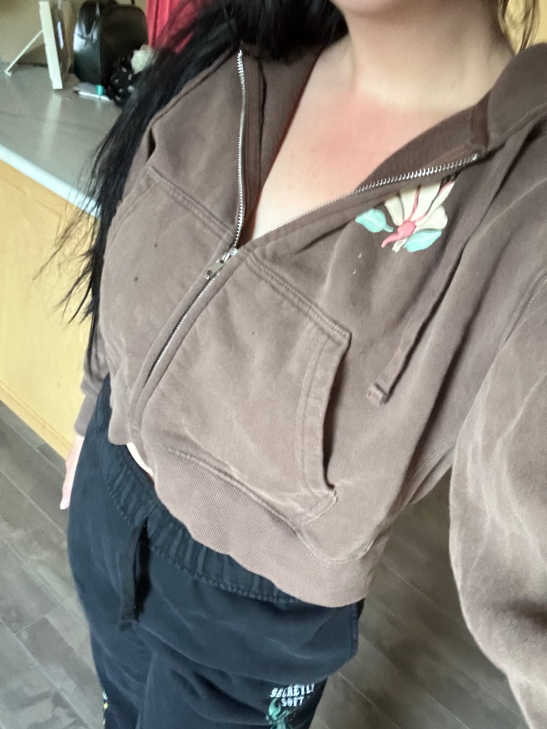Customer photo review of Keep Growing Zip Hoodie