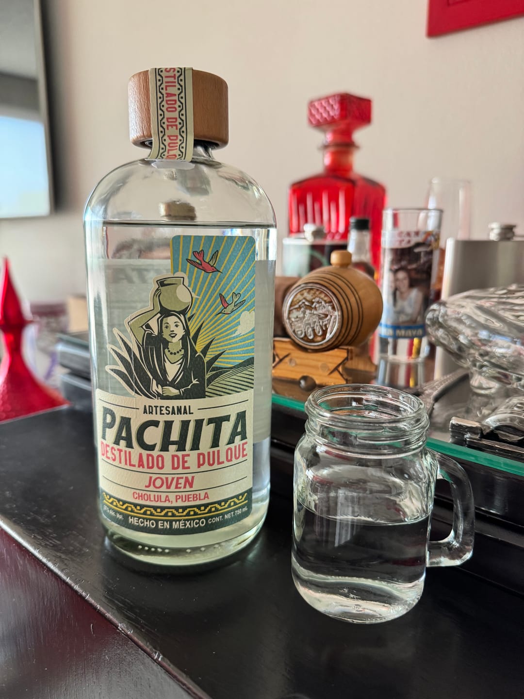 Customer photo review of Joven 750mL: Sabor y Raíz – Destilado 37°