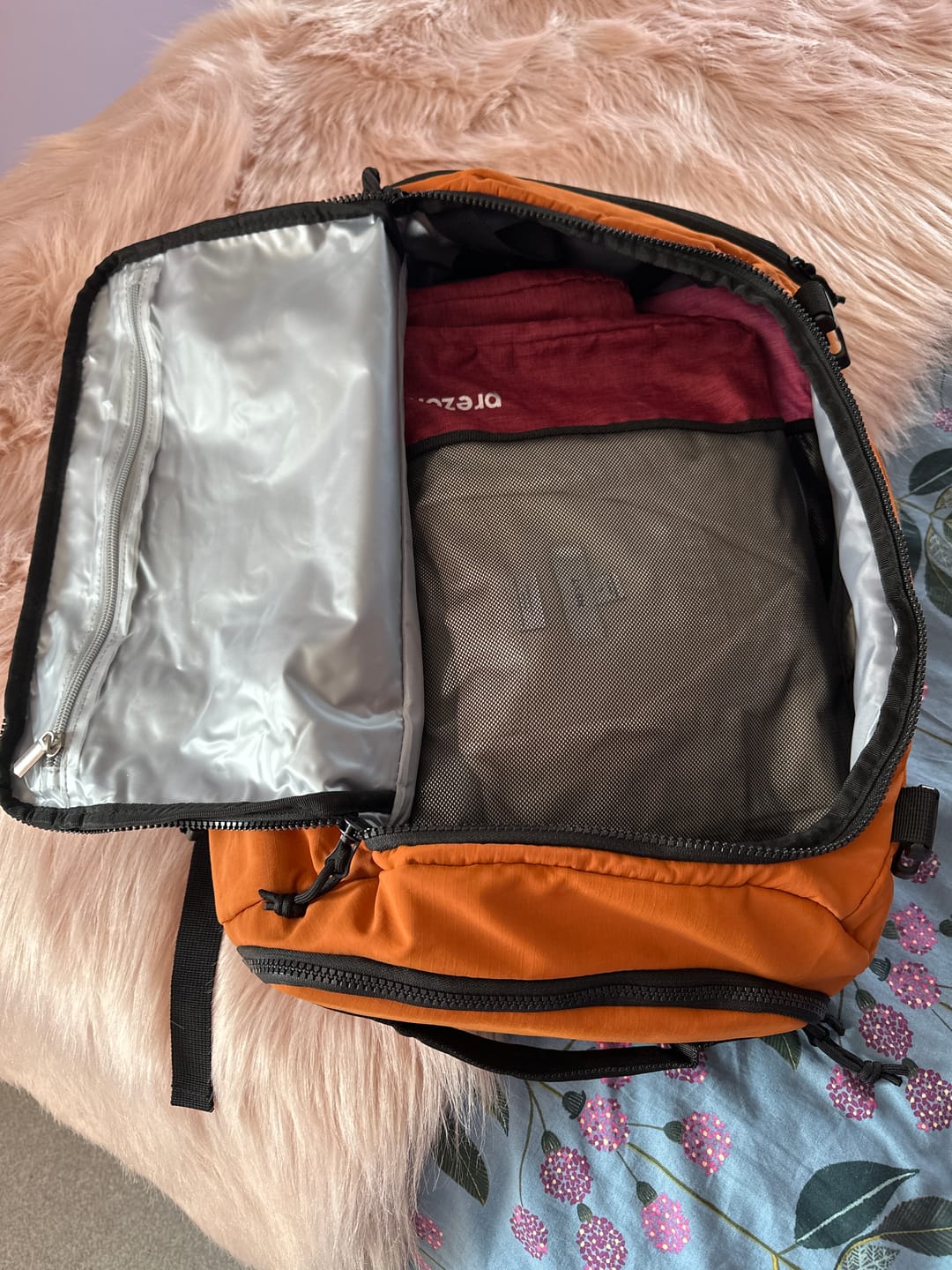 Customer photo review of Blast 38L Travel Backpack