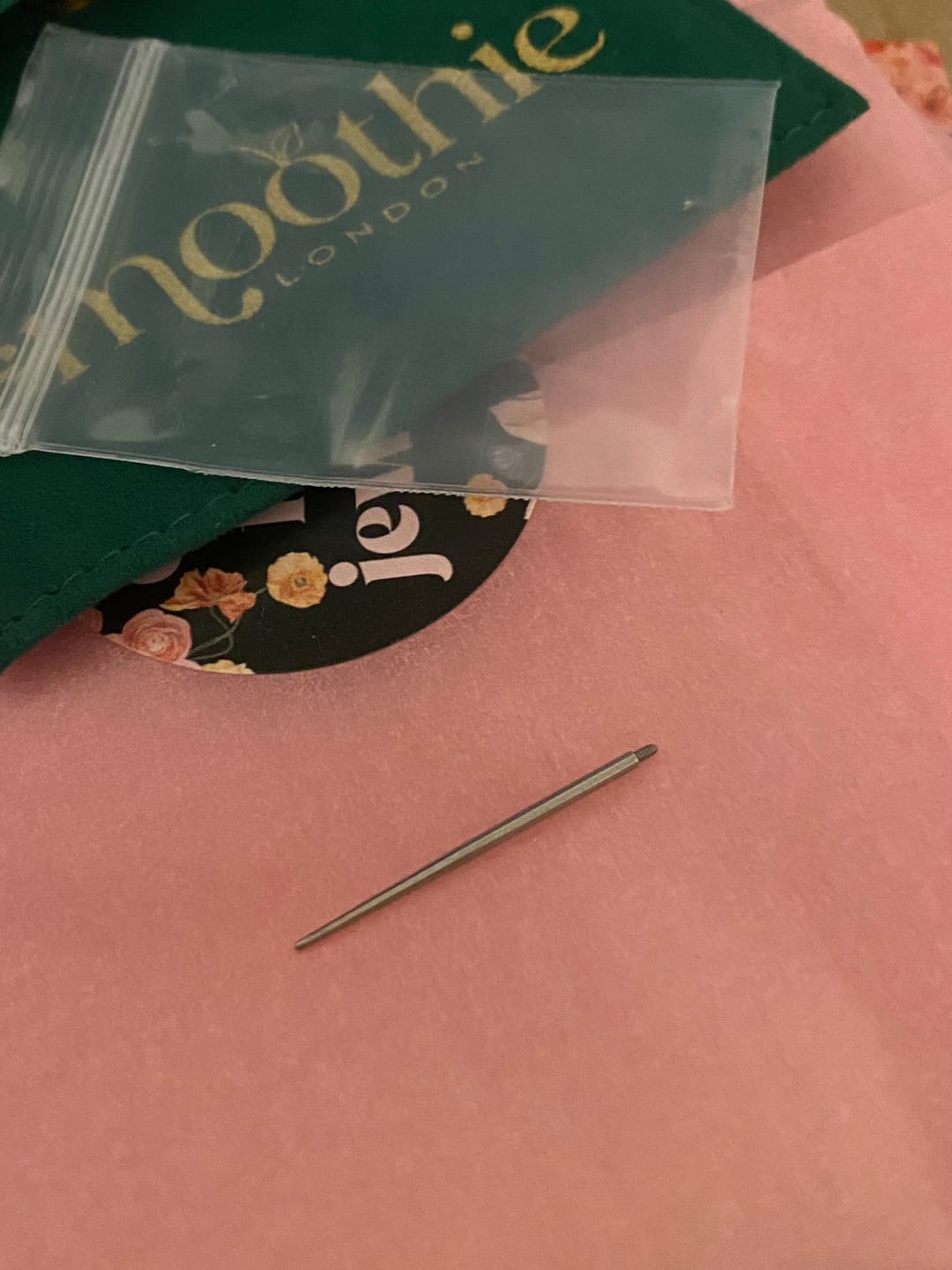 Customer photo review of Labret insertion tool