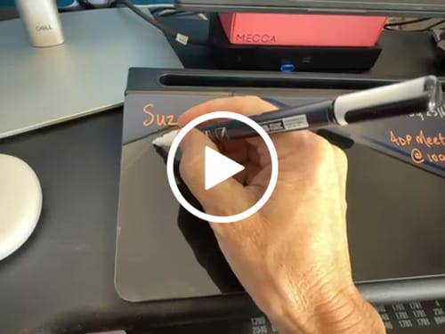 Customer video review of Dry Erase Markers (For Black DeskBoard Buddy)