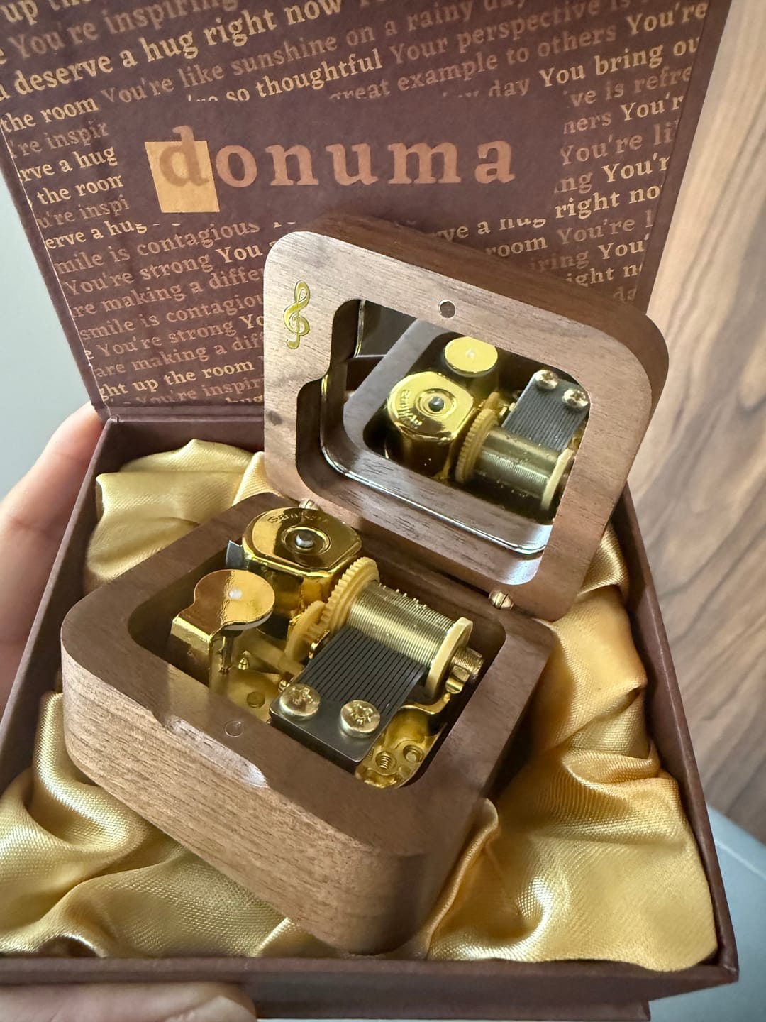 Customer photo review of Mirra - Music Box with Mirror & Stopper