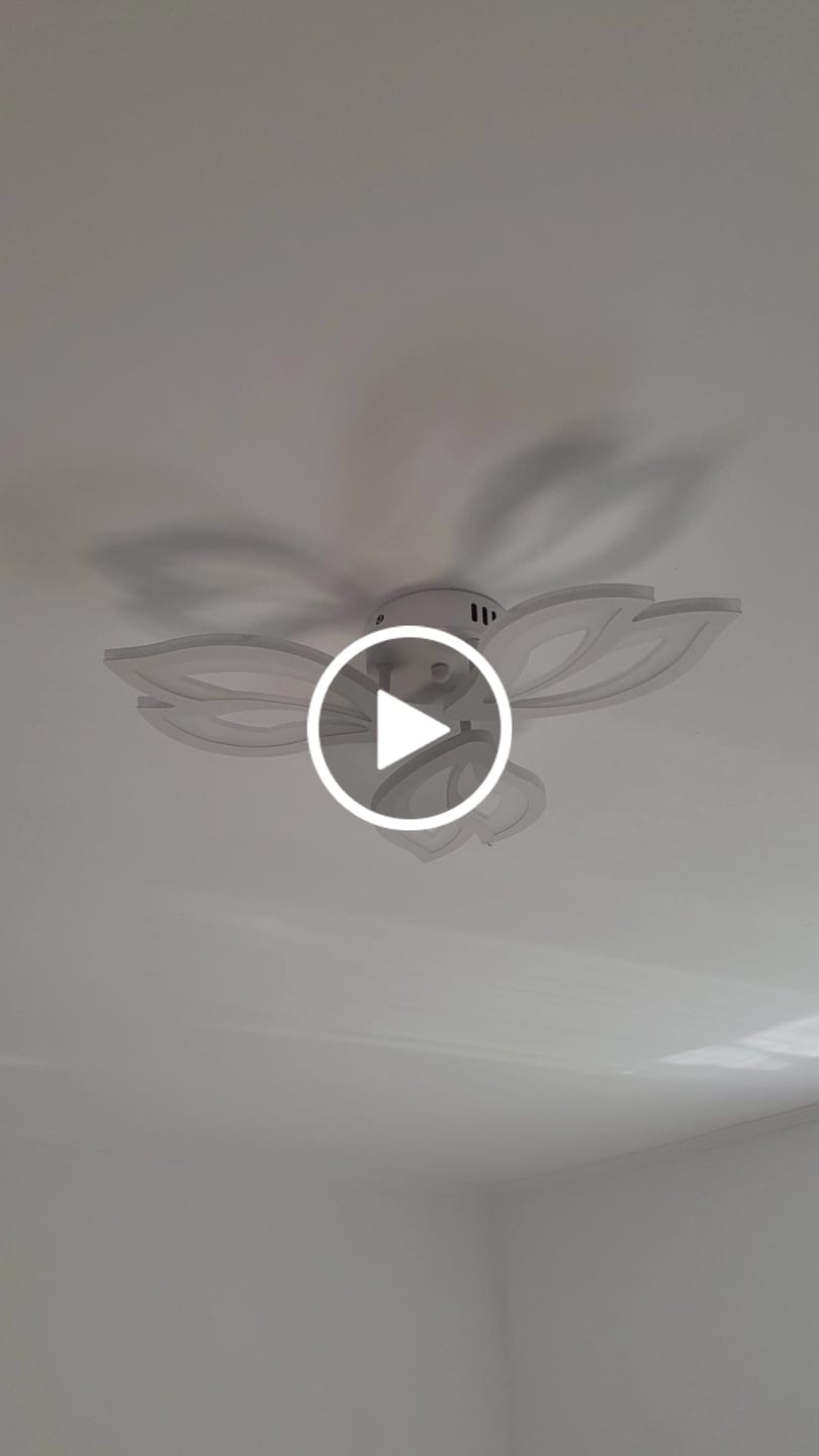 Customer video review of Lustra LED Mini ANEMONE Echivalent 300W Telecomanda