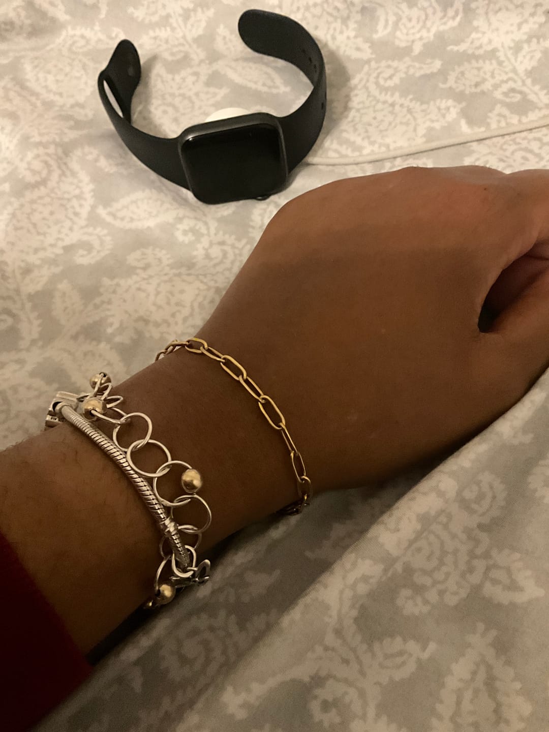 Customer photo review of Paper Clip Bracelet - 4mm