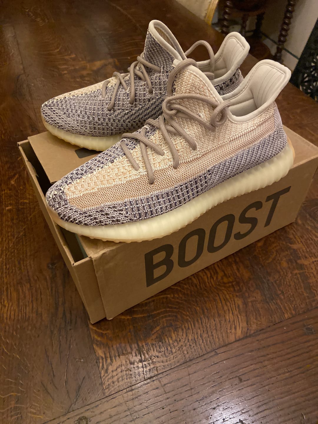 Customer photo review of YEEZY BOOST 350 V2 ASH PEARL