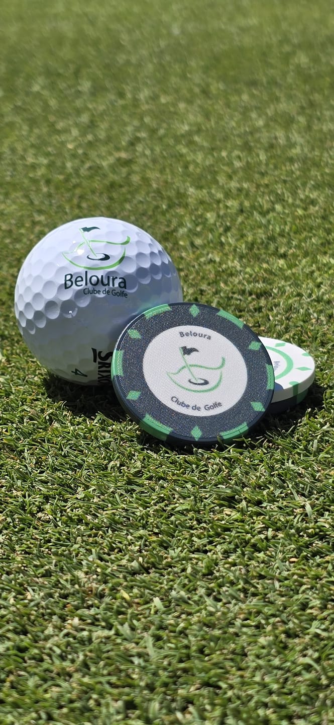 Customer photo review of Personalised Golf Ball Markers