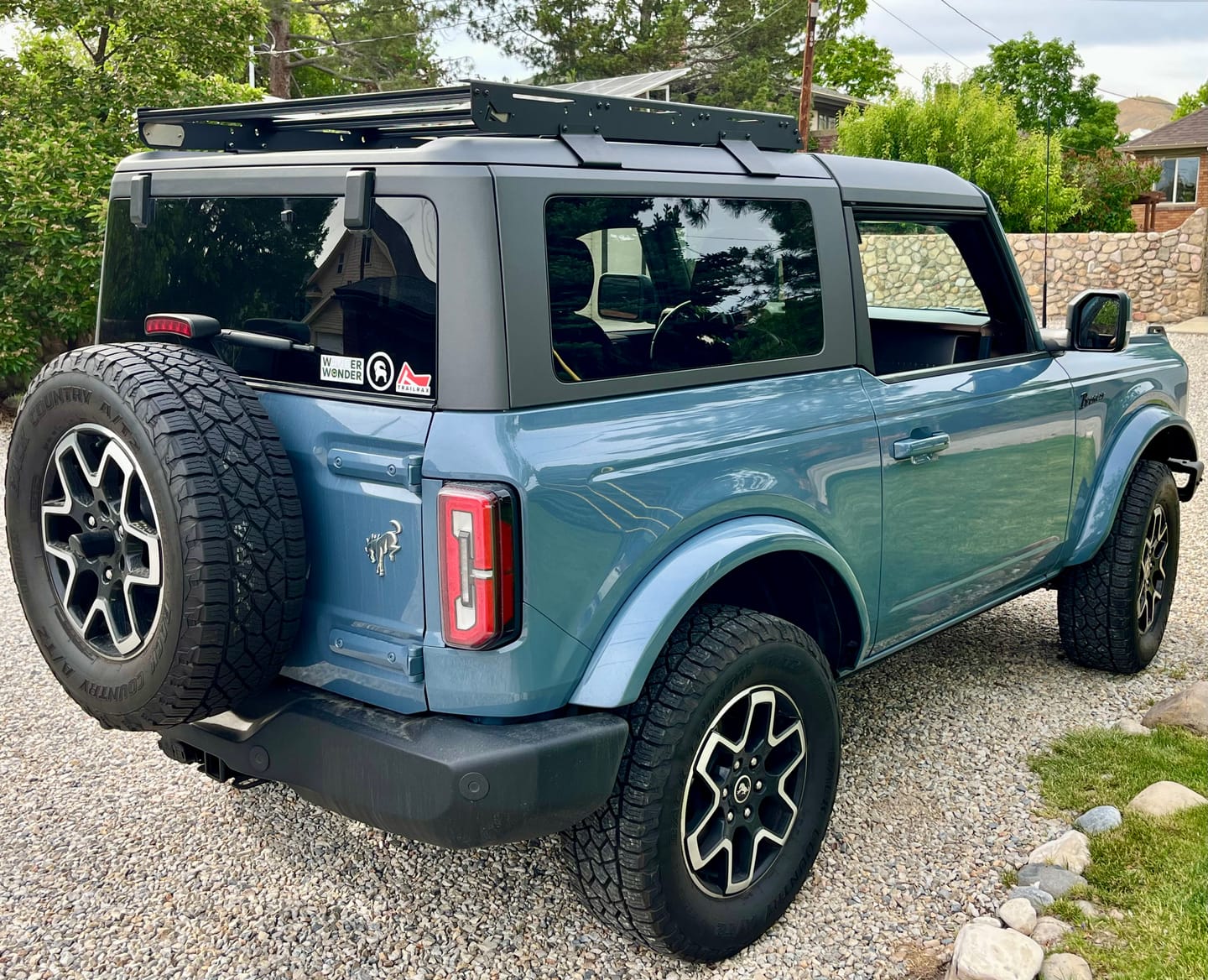 Customer photo review of Modular Half Rack For The Ford Bronco