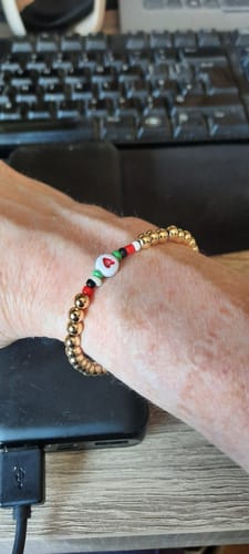 Customer photo review of Palestine Bracelet