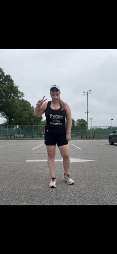 Customer photo review of Sneakers Tank
