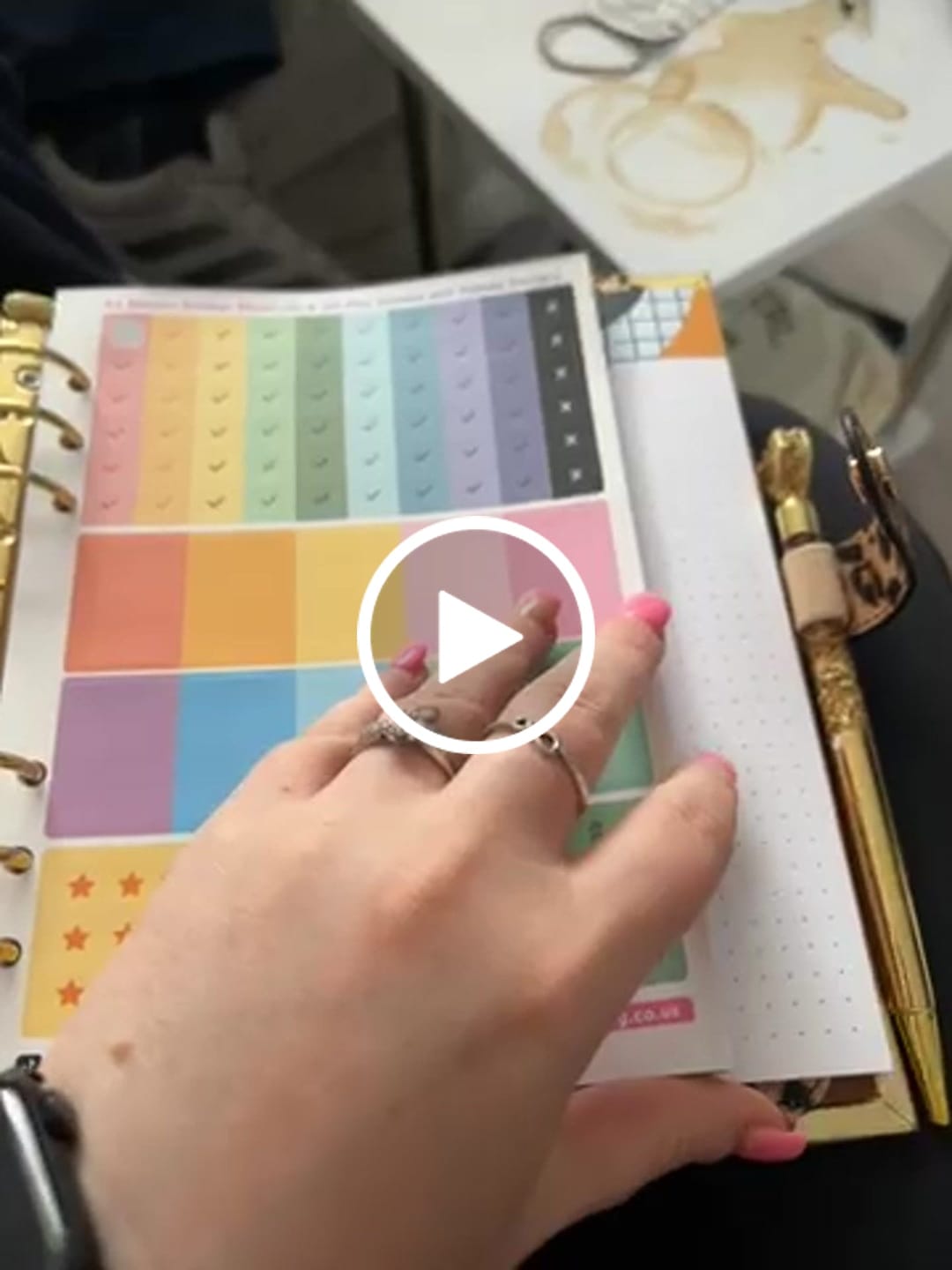 Customer video review of Leopard - Food Diary Organiser P3