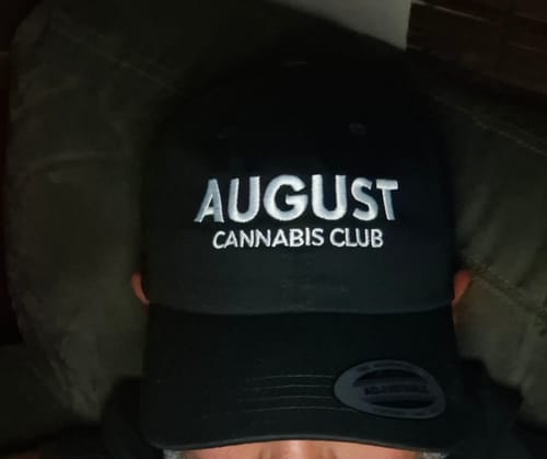 Customer photo review of "Dad Core" Embroidered Hat