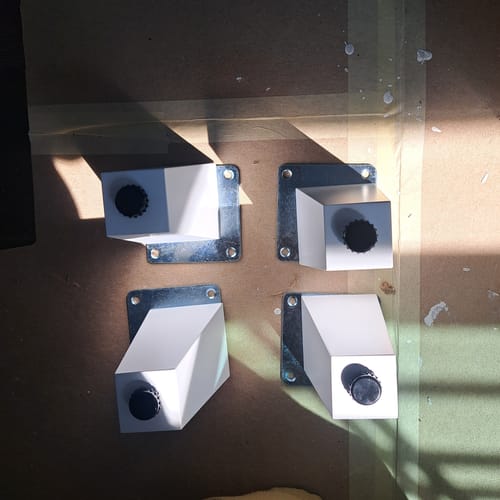 Customer photo review of Bridgeport SLIM 30" Satin White Bathroom Vanity