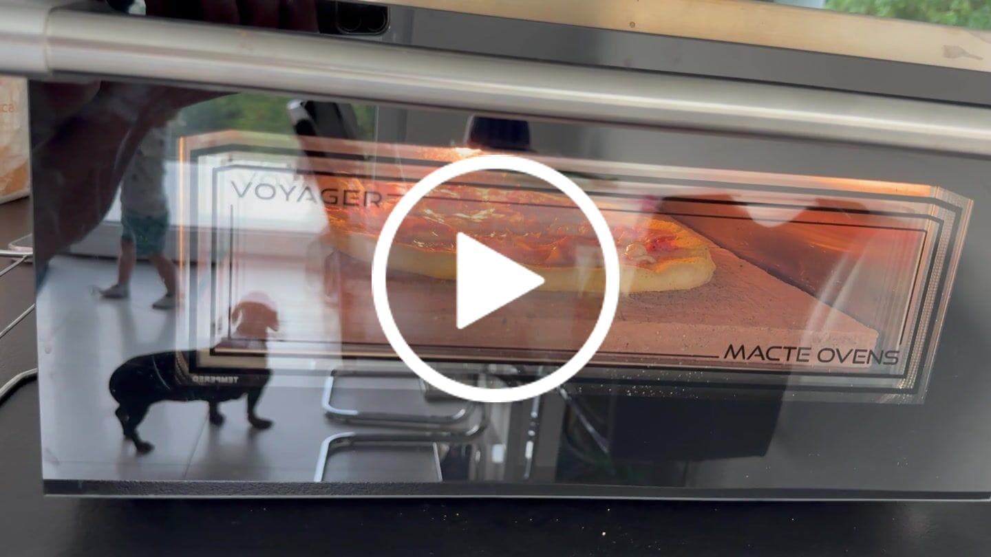 Customer video review of Macte Ovens Voyager TWIN | Forno elettrico per pizza e pane