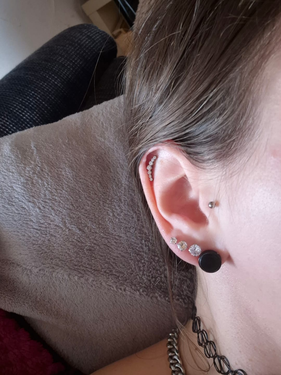 Customer photo review of Jiena Piercing | Titan