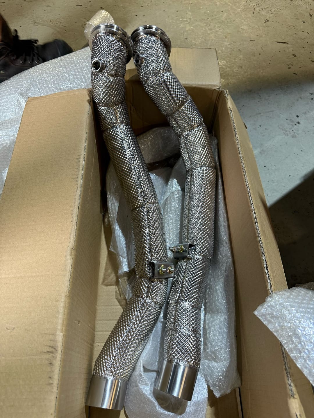 Customer photo review of Maserati Ghibli/Levante S/SQ4 Downpipes