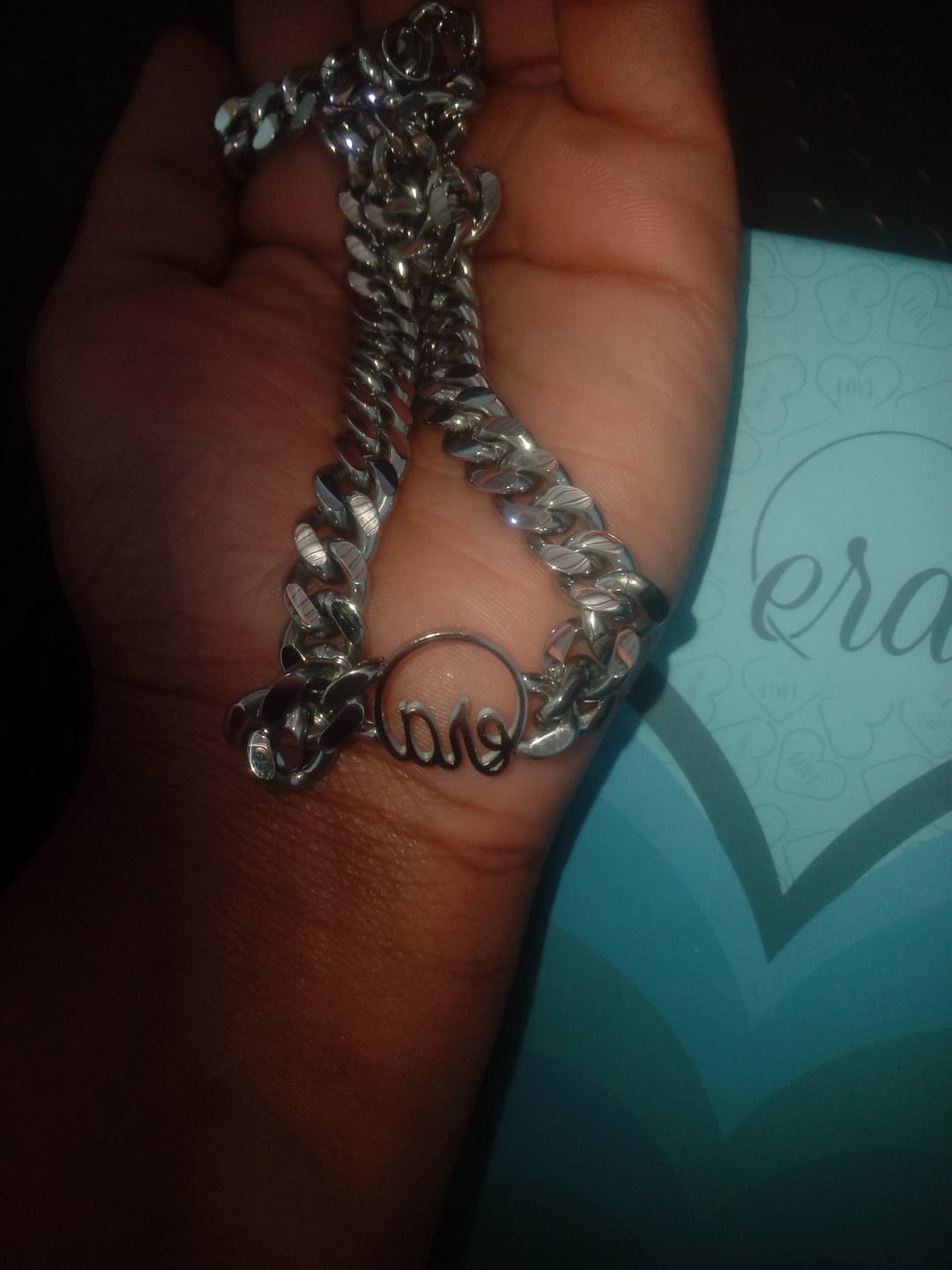 Customer photo review of Silver Era Choker