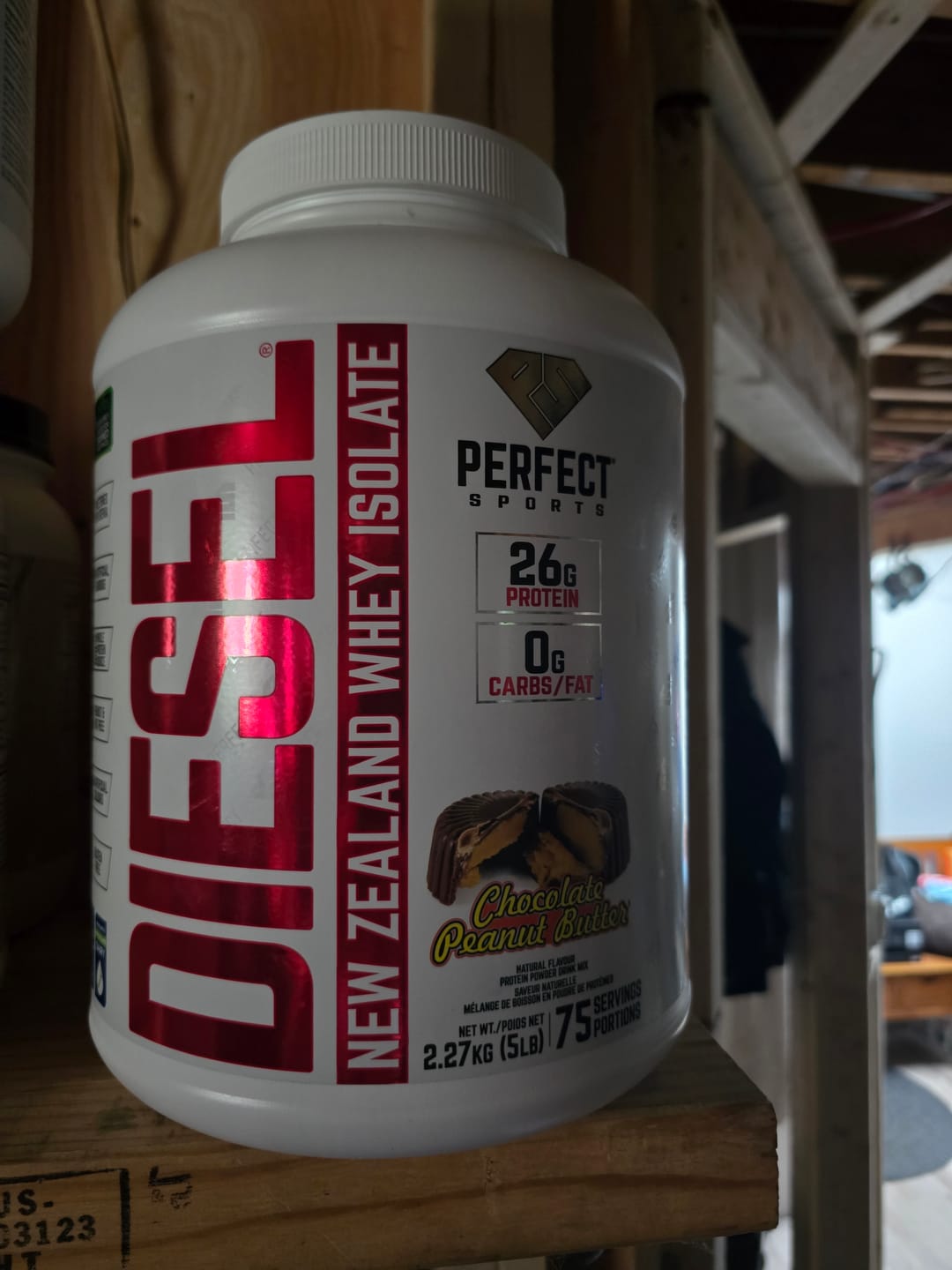 Customer photo review of Perfect Sports - DIESEL Isolate New Zealand 2lbs