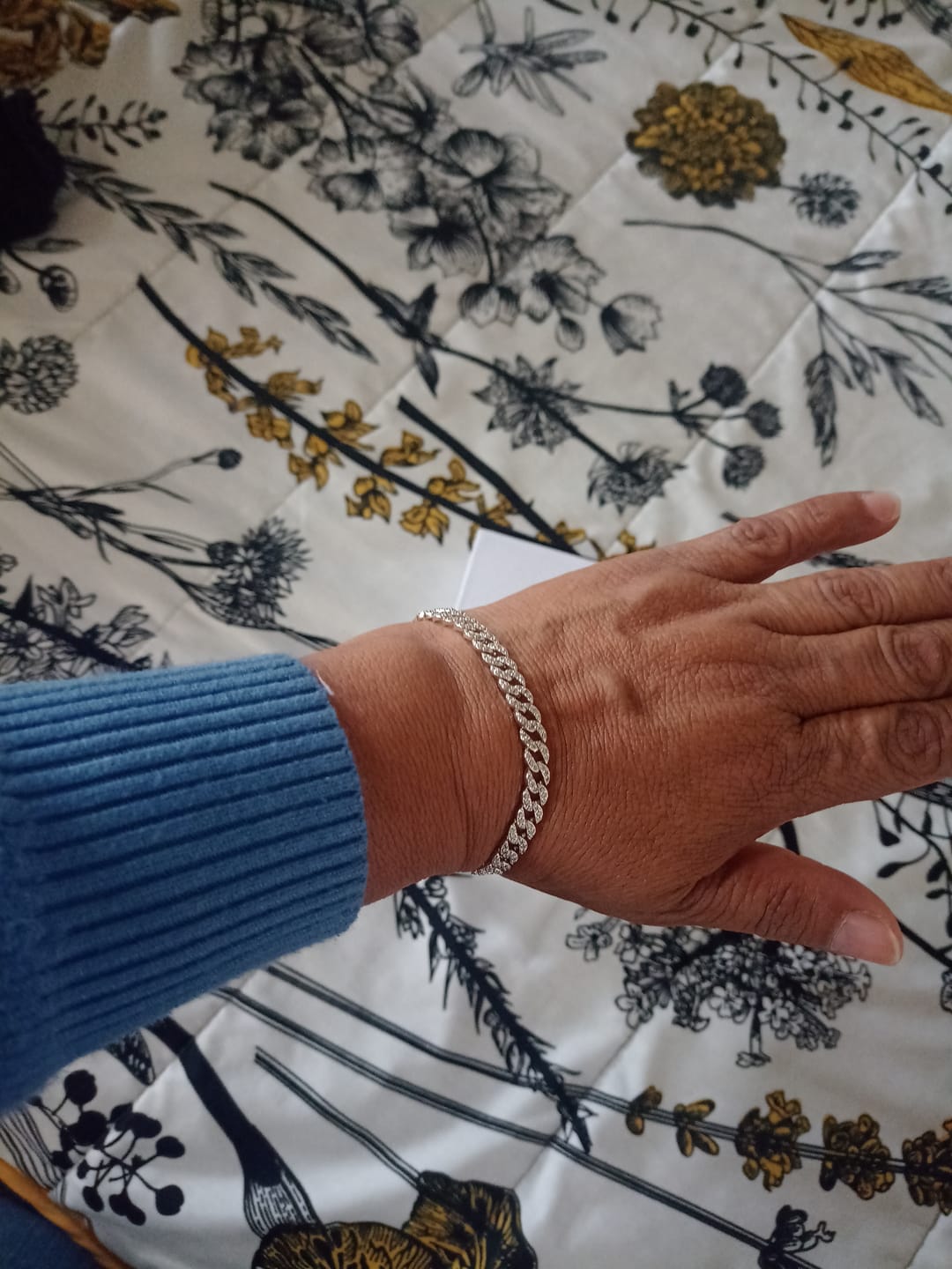 Customer photo review of PULSERA PANDORA TENIS TIMELESS PAVE BRILLANTE PLATA + KIT DE REGALO