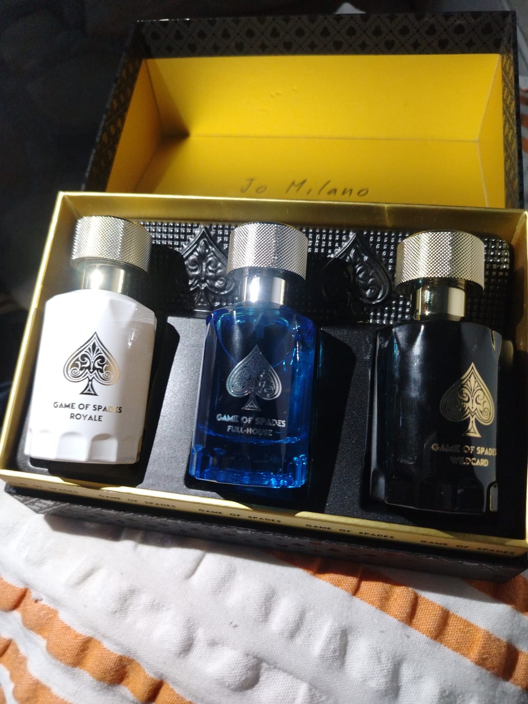 Customer photo review of Set 3Pzs Game Of Spades Collection 30ml