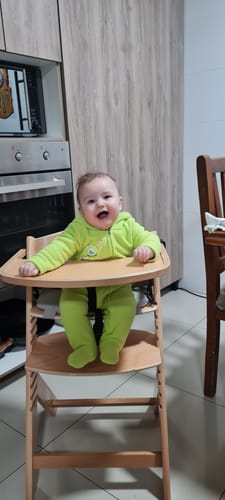 Customer photo review of Silla de Comer ENOCK Madera