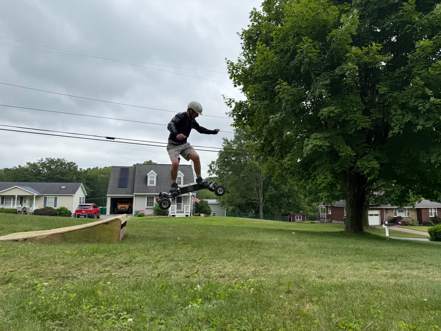 Customer photo review of Acedeck® Nyx Z3 Off-road Electric Skateboard-Exclusive Member Sale