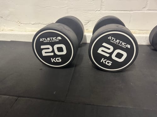 Customer photo review of Polyurethan Rundhanteln Paar | 2,5 kg - 40 kg