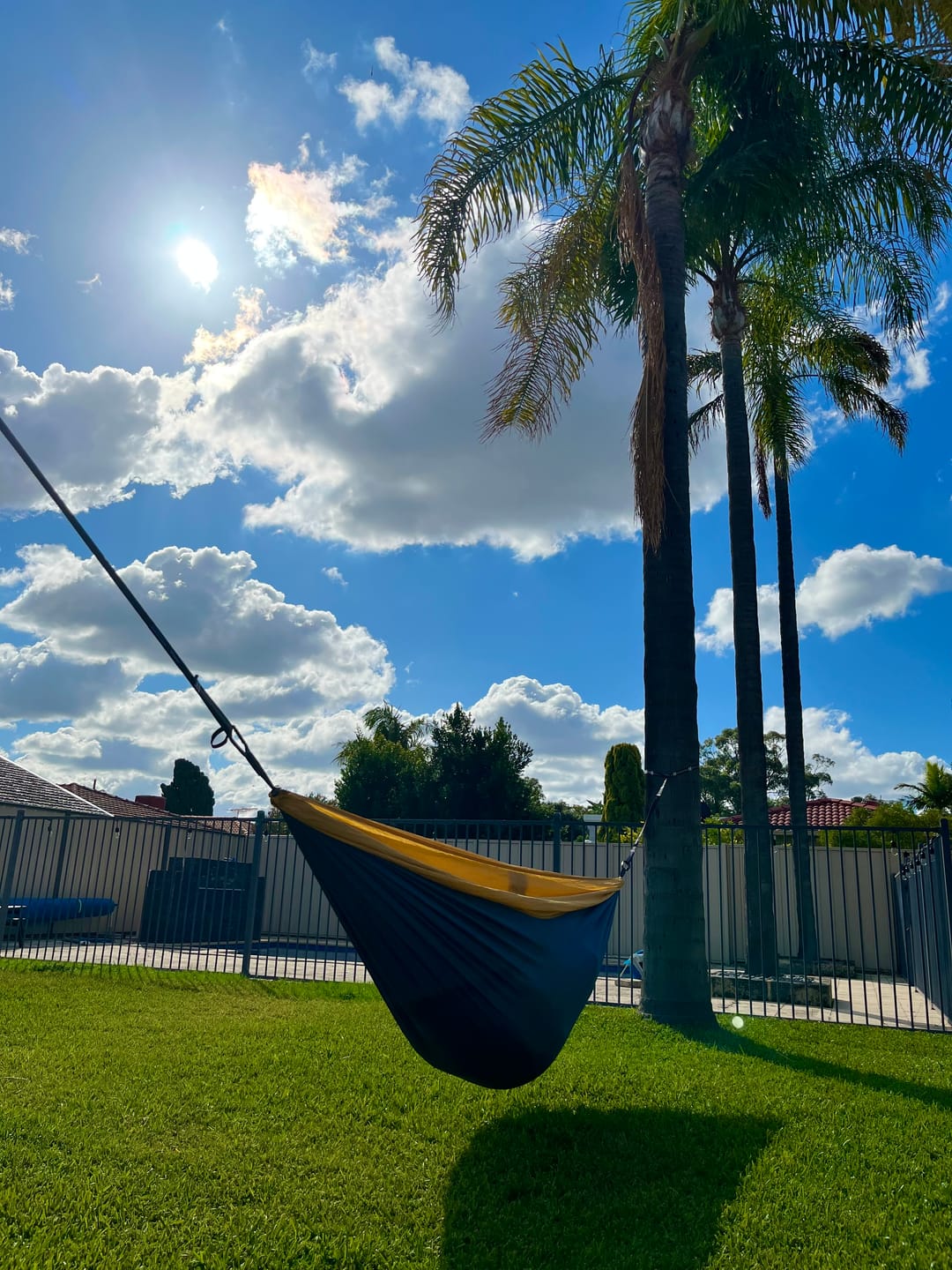 Customer photo review of Lightweight Double Hammock