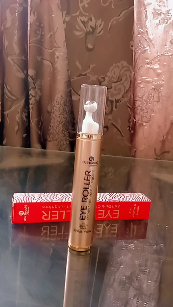 Customer photo review of Eye Roller | Eliminates Dark Circles & Puffy Eyes