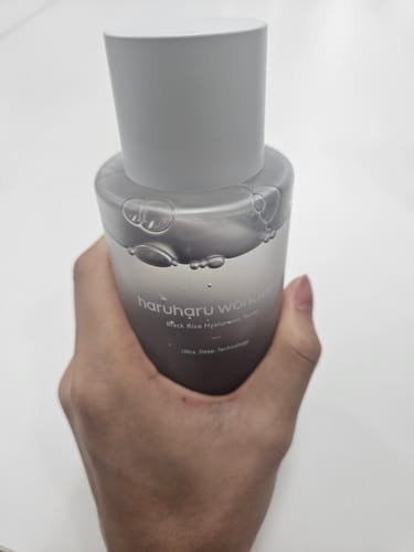 Customer photo review of BLACK RICE hyaluronic toner
