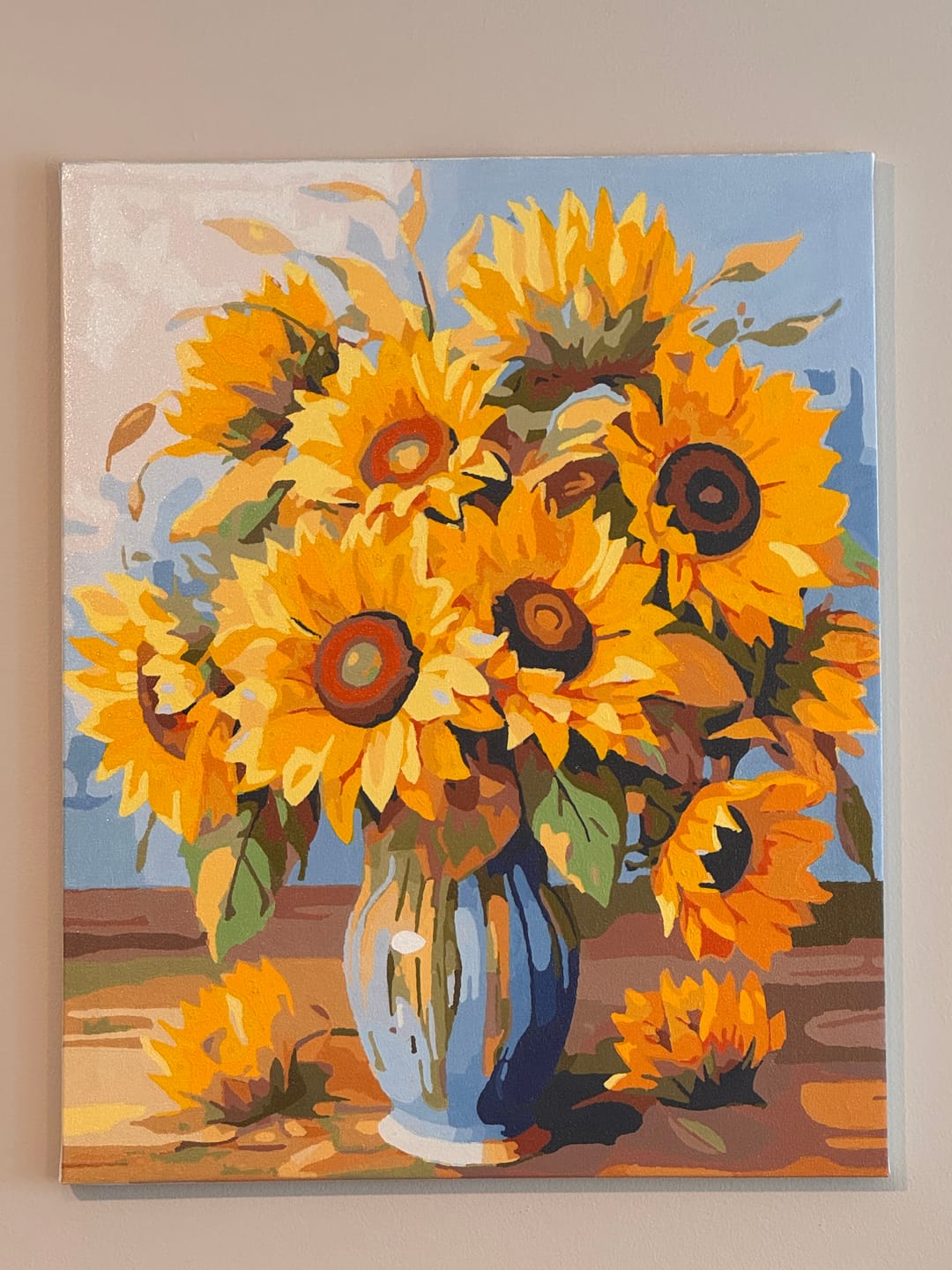 Customer photo review of Vase of Golden Blooms