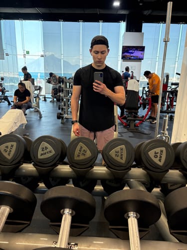 Customer photo review of Training Sport Tee - Black