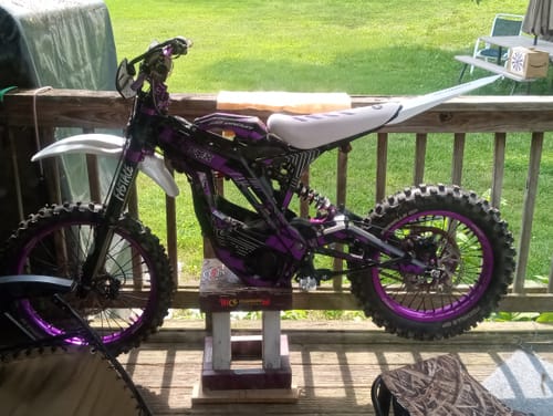 Customer photo review of Fat Boy Front Fender | Surron LBX | Talaria Sting MX3 / MX4