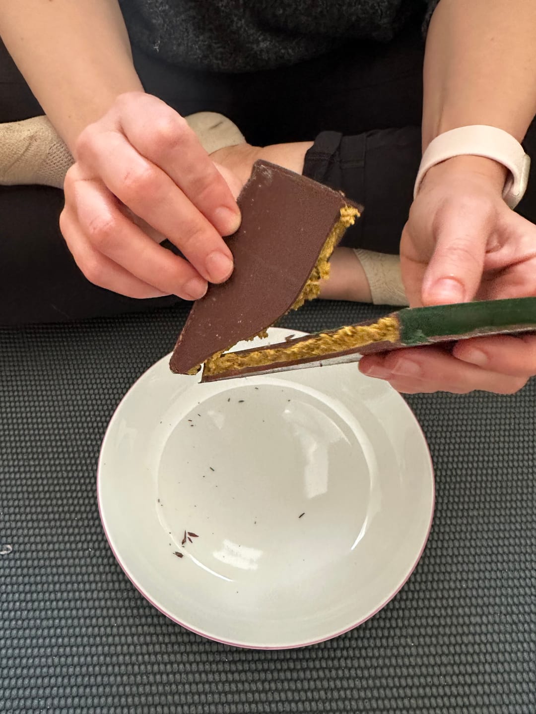Customer photo review of Dubai Pistachio Knafeh Artisan Bar