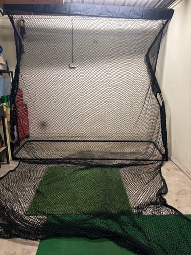 Customer photo review of Golf Return Net - 24/7 Golf - Pro-Grade Safe Practice, No Lost Balls