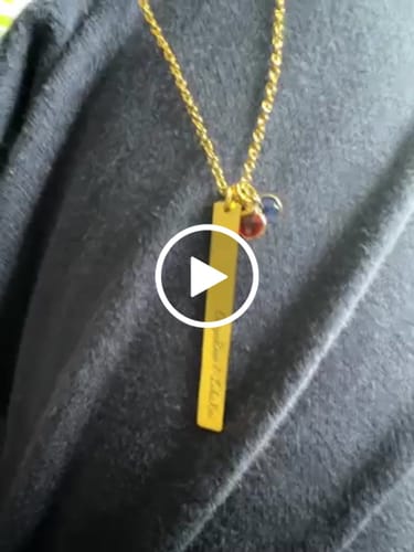 Customer video review of Ogrlica: Orbis Birthstone