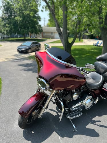 Customer photo review of Phantom Red Paint Basecoat