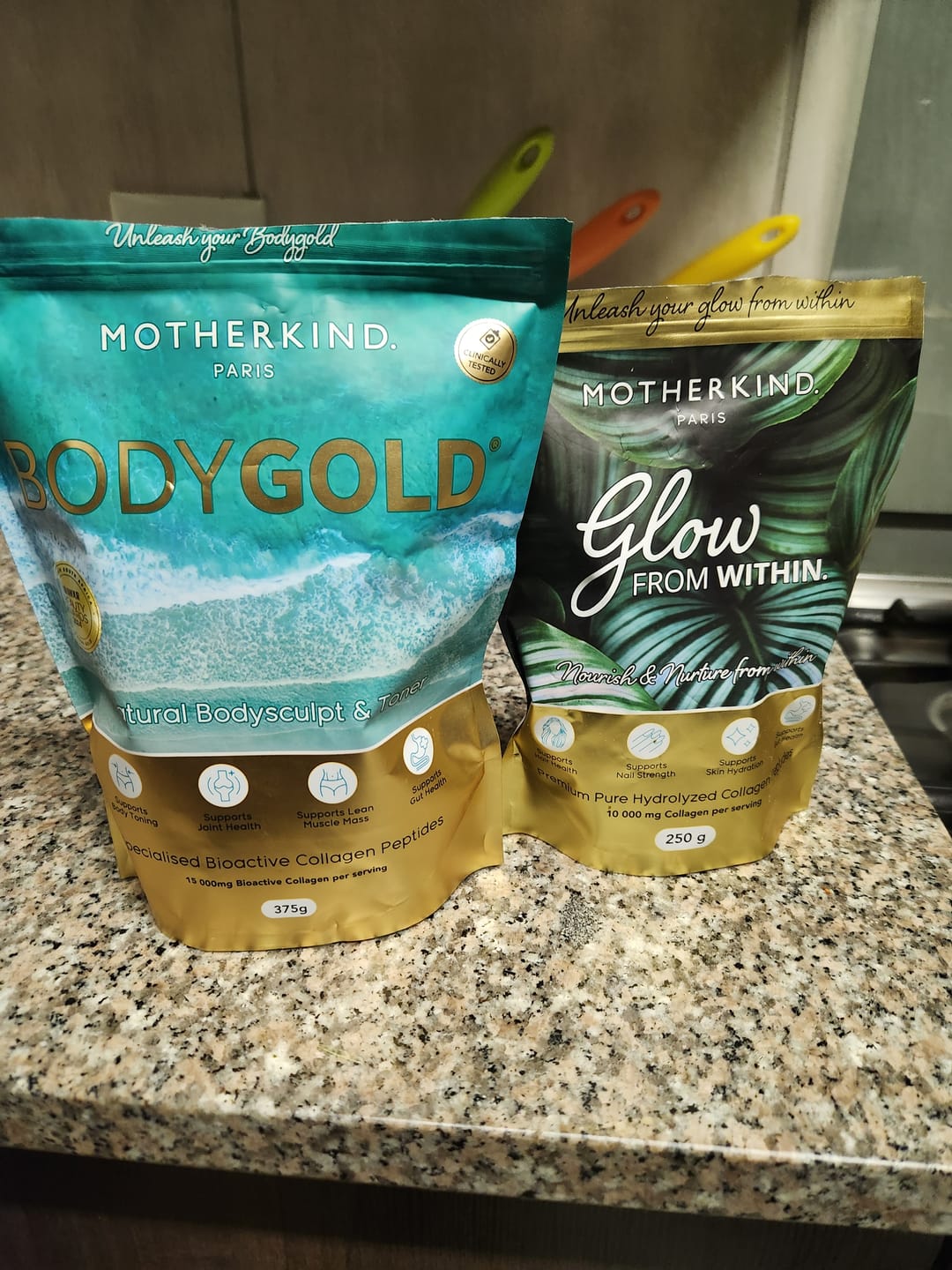 Customer photo review of Glow & GOLD Collagen Starter Kit