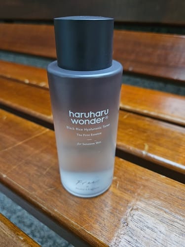 Customer photo review of BLACK RICE hyaluronic toner / free of alcohol & fragrance