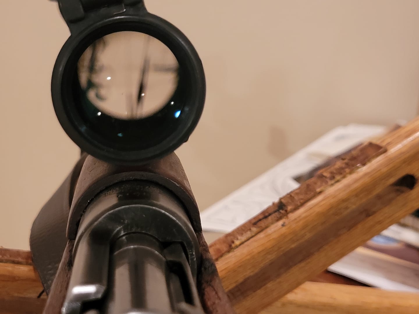 Customer photo review of Scout Mount for Mauser Yugo M48, K.Kale, Spanish M43, VZ.24, Argentine M1909, Brazilian 1908 & 1908/34