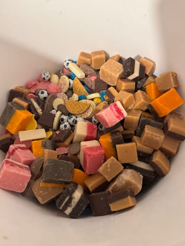 Customer photo review of 10kg Mix Your Own (50 options) Pick n Mix Bucket