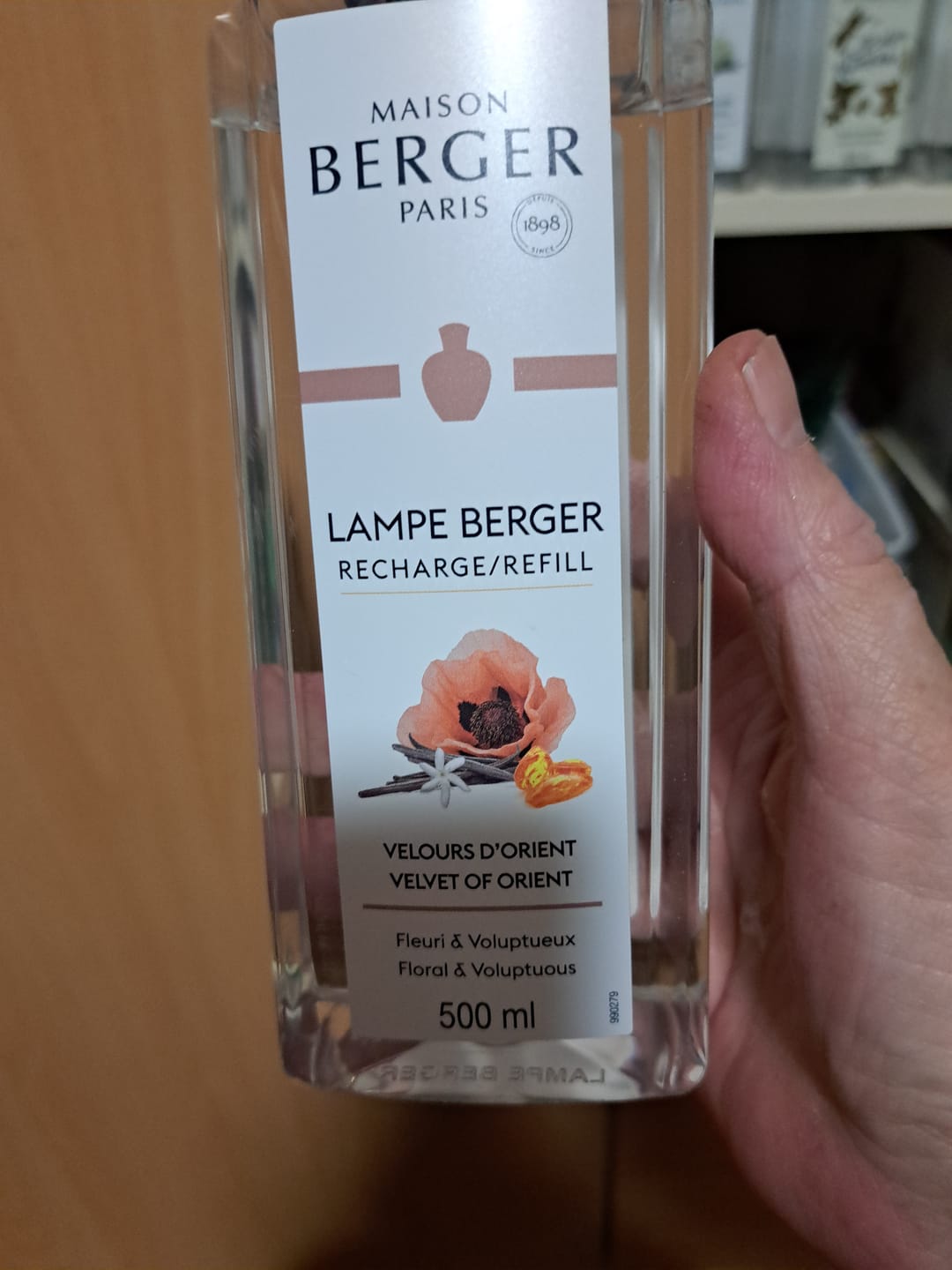 Customer photo review of Maison Berger Navulling - voor geurbrander - Velvet of Orient - 500 ml