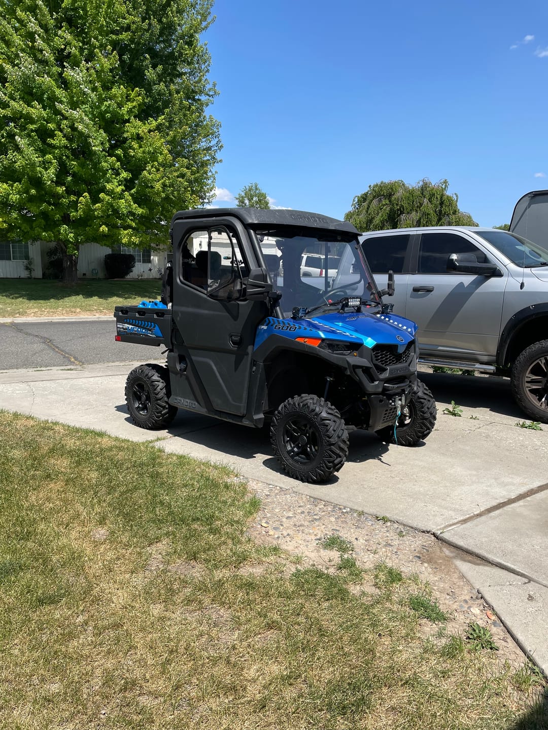 Customer photo review of CFMoto Wheel Spacers - UForce 600