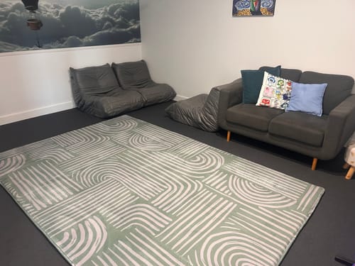 Customer photo review of The Mellow Mat v2® Designer Print | Arcade (Soft Touch Sensory Tatami Rug) PR10