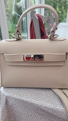 Customer photo review of The Kate Bag