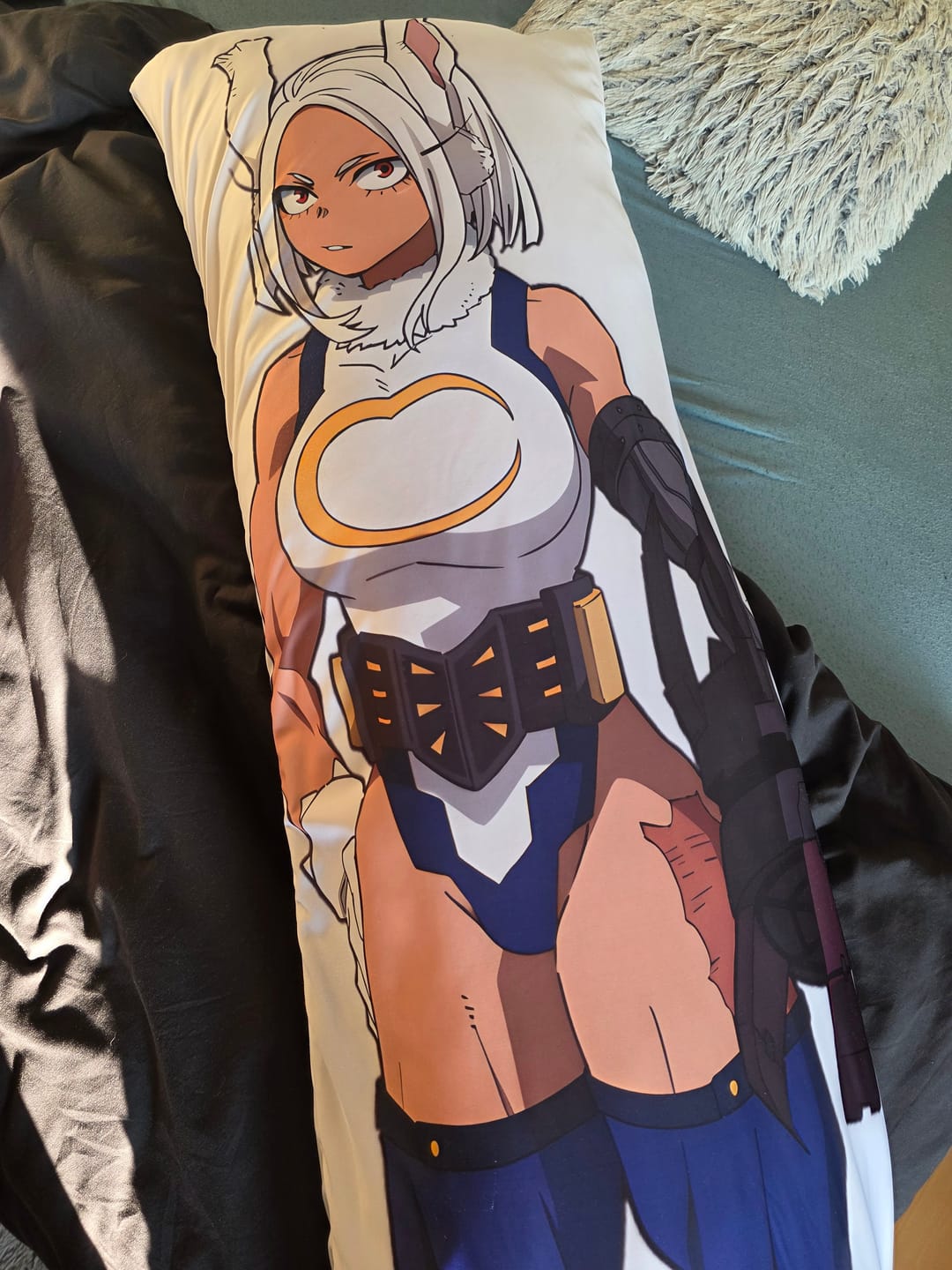 Customer photo review of Custom Body Pillow Cover