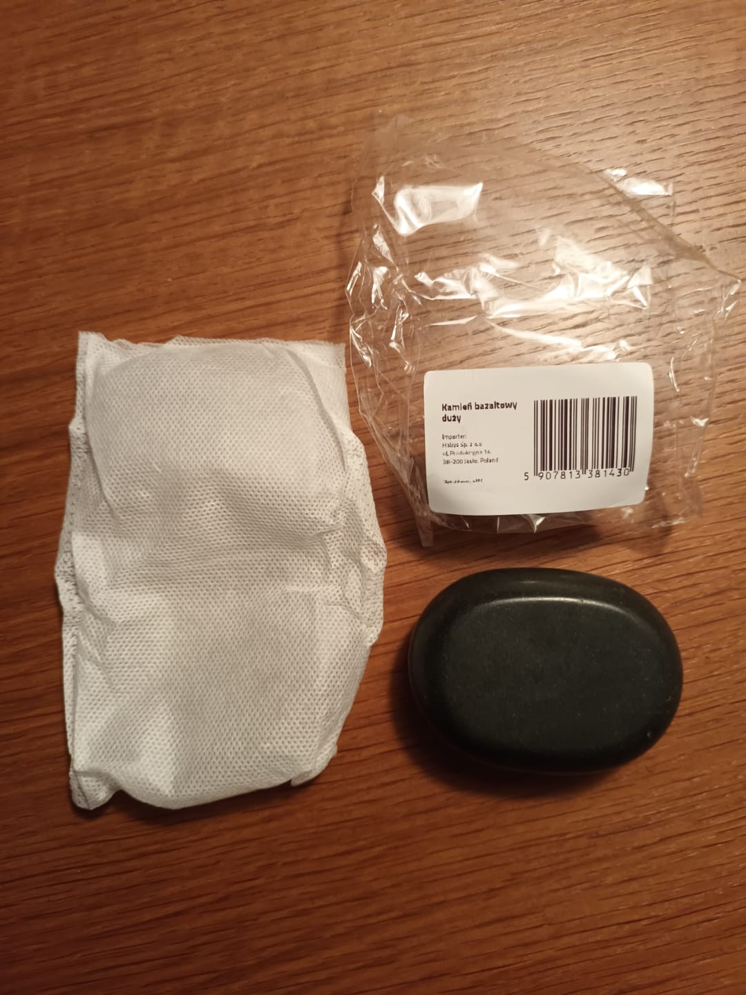 Customer photo review of Hot Stone Massagestein Größe XL