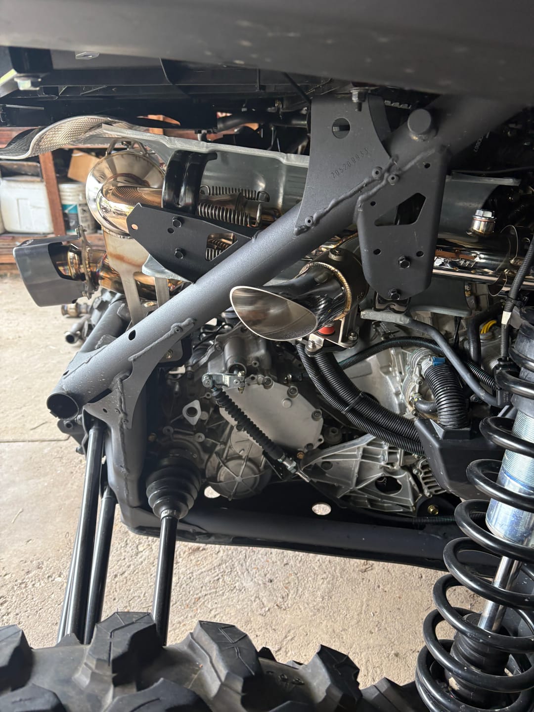 Customer photo review of RPM Can-Am X3 E-Valve 2.5" Electronic Dump Valve Exhaust / Mid pipe
