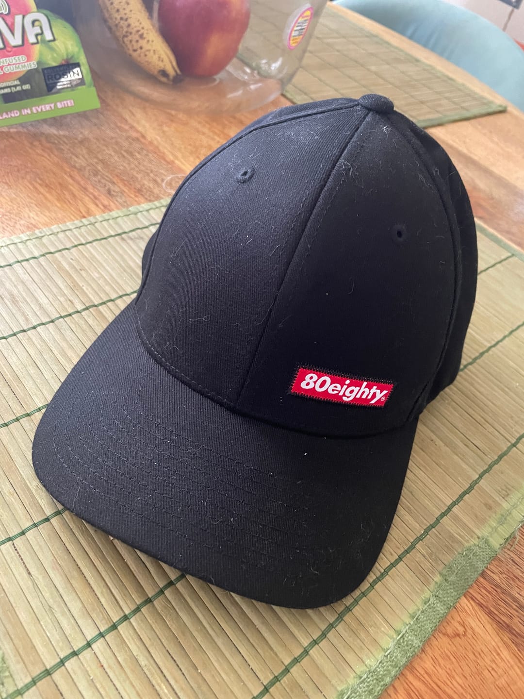 Customer photo review of 80Eighty® Premium Black Fitted Hat