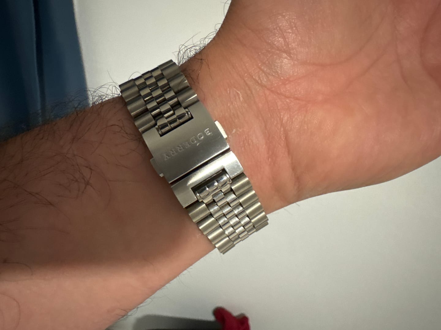 Customer photo review of 5-link Titanium Bracelet | 20mm lug width,Fits for Seaturtle/Admiral Watch