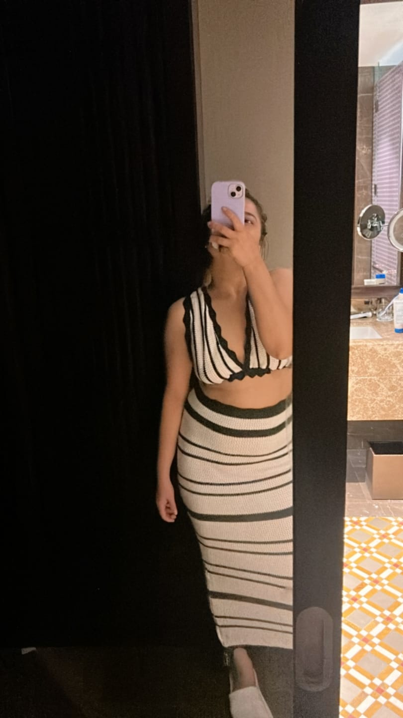 Customer photo review of Abisca Crochet Holiday Coord - Resortwear